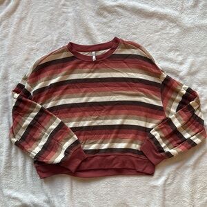 Soft striped sweater